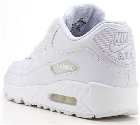 nike air max 90 weiß leder|nike air max white sneaker.